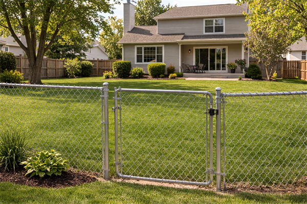 What Gate Options Are Available for Chain Link Fences?